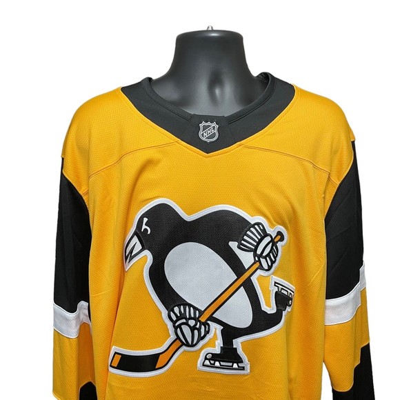 Fanatics Other - NEW Pittsburgh Penguins Fanatics NHL Gold Alternate Hockey Jersey Size Large